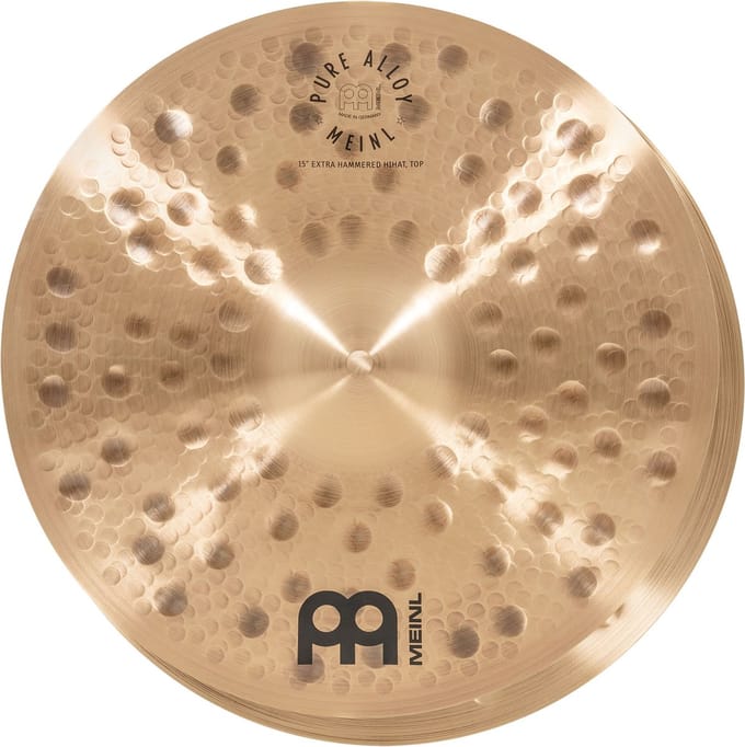 Meinl PA15EHH Pure Alloy HiHat 15" Extra Hammered - HiHat
