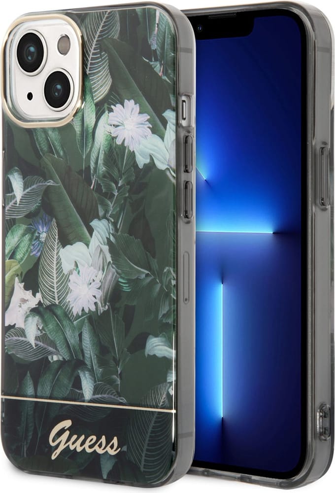 GUESS GUHCP14MHGJGHA iPhone 14 Plus 6.7" green/green hardcase Jungle Collection