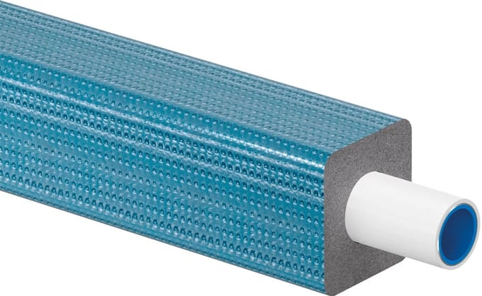 Uponor Uni Pipe PLUS wit voorgeïsoleerd DHS9 20x2,25 blue 75m, 1063560