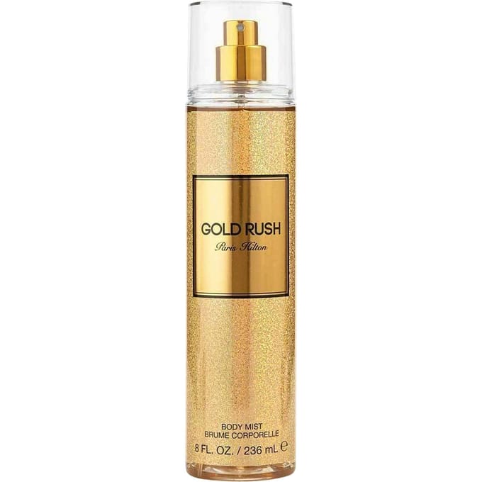 Paris Hilton Gold Rush fragrance mist 240 ml