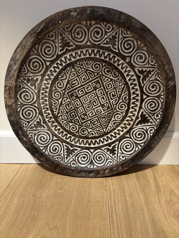 - Fruitschaal - Houten Schaal - Decoratieschaal