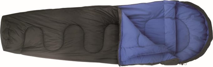 Eurotrail Slaapzak Kathmandu - Black/Royal Blue