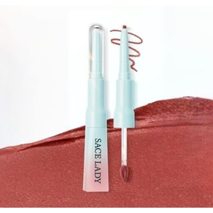 Sace Lady - 2-in-1 Lip Cream Booster - 8 Colors