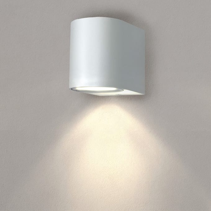 Ledvion - LED Wandlamp Sacramento - GU10 - IP54 - Wit