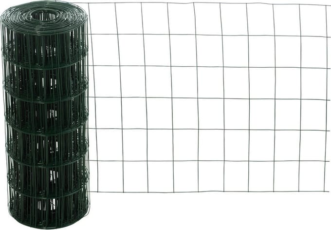 Tuingaas groen 100x75mm 60cm 2.1mm 25m.