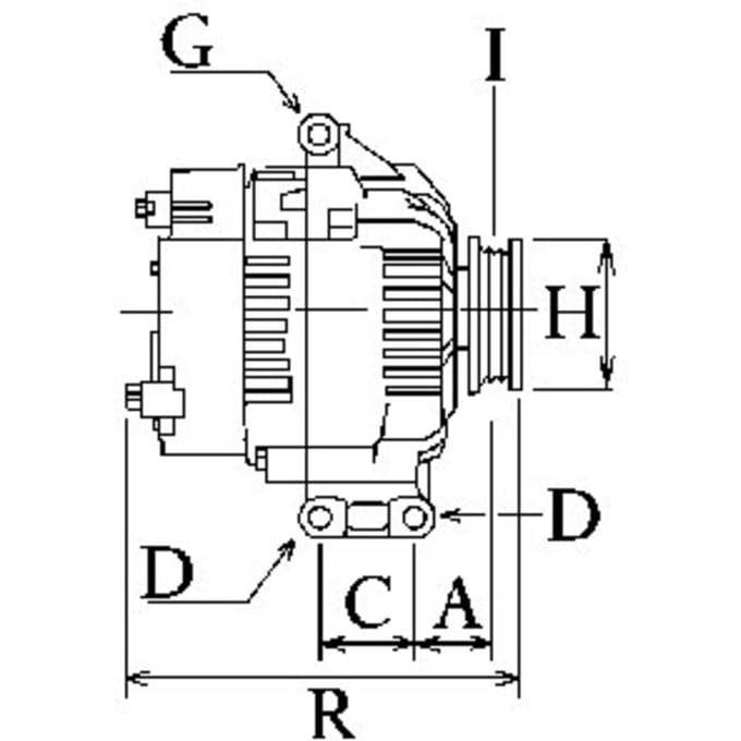 Driefasige generator HC-CARGO 116599