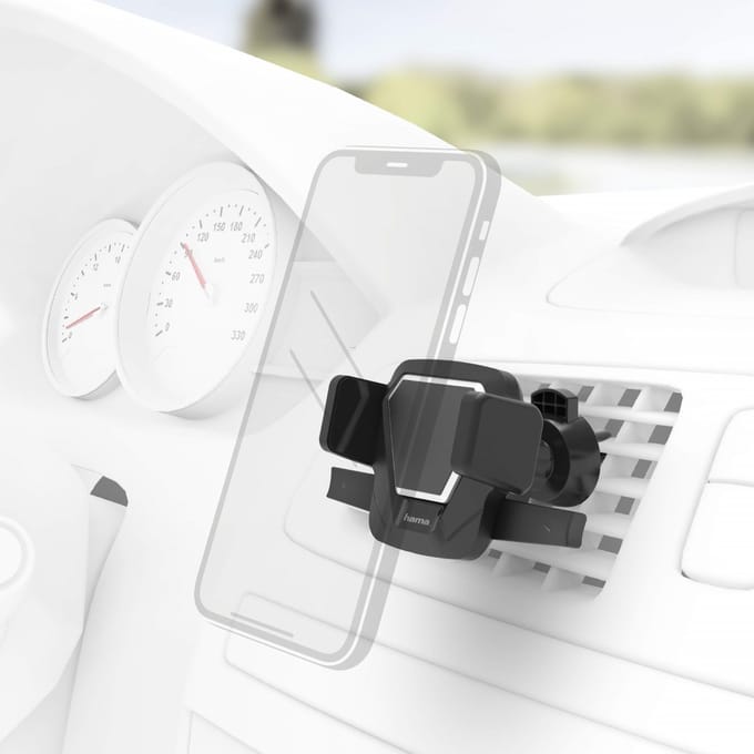 Hama Uni-smartphonehouder "Comfort Vent", toest. met br. 5,5 - 8,5 cm