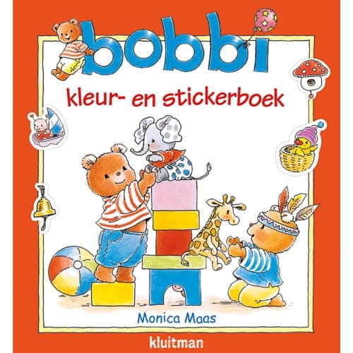 Bobbi Kleur- En Stickerboek - Bobbi - Monica Maas