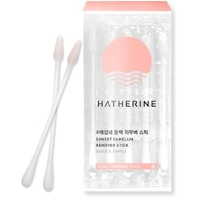 HATHERINE - Sunset Camellia Remover Stick 50 pcs