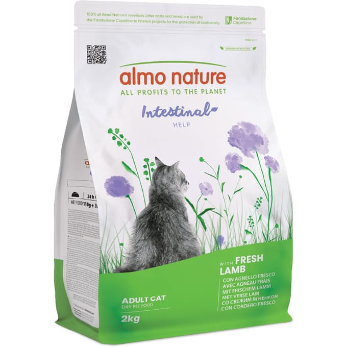 Almo Nature Holistic Droogvoer voor Katten Digestive Help - Lam 2kg