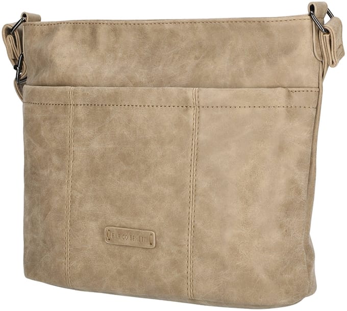 Enrico Benetti Medium Crossbodytas / Schoudertas Dames - Ruby - Taupe