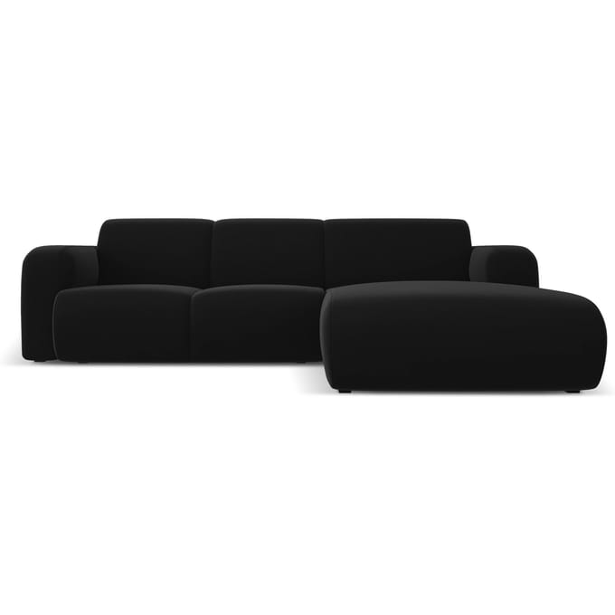 4-zitshoekbank Lola velvet rechts | Windsor & Co