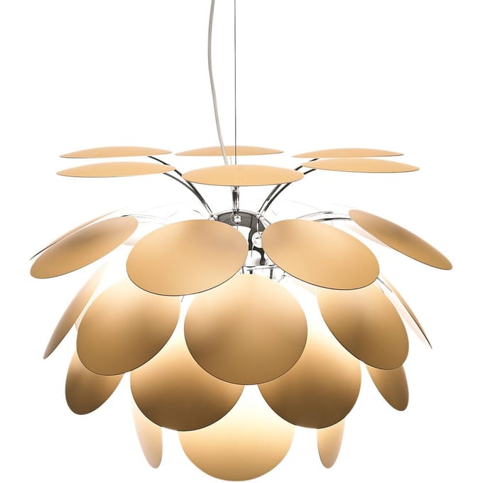 MARSET Hanglamp Discocó Ø 35 cm beige mat