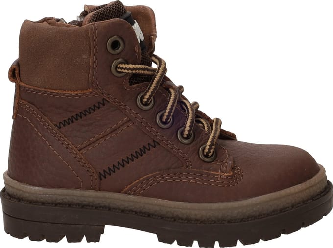 IK-KE Veterboots - Jongens - Bruin - Maat:29