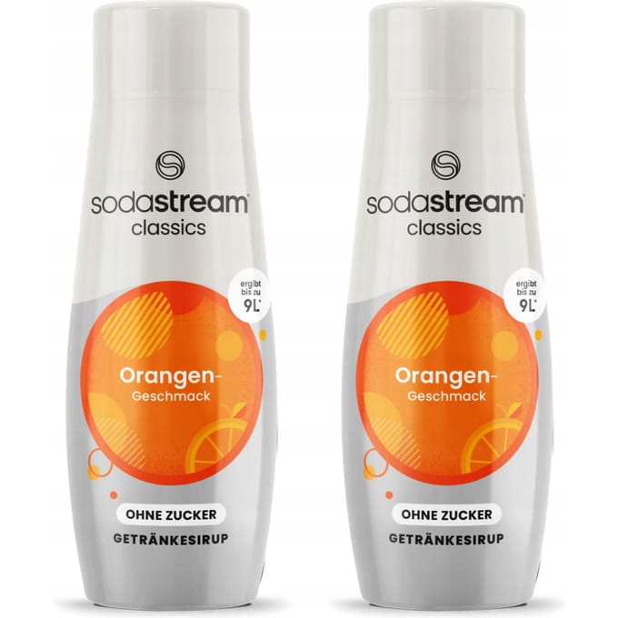 SodaStream Orange Zero - Concentraat - Zonder Suiker - Voor SodaStream - Citrus Smaak
