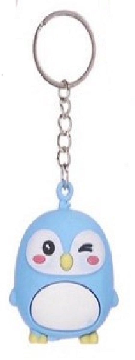 Kawaii Kuties 3D Keychain – Pinguïn Patto – Cute Penguin Winter Keychain 6 cm – Cadeau