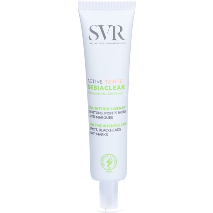 Vochtinbrengende Crème Make-Up Effect SVR Sebiaclear Active Teint Anti-Imperfecties (40 ml)