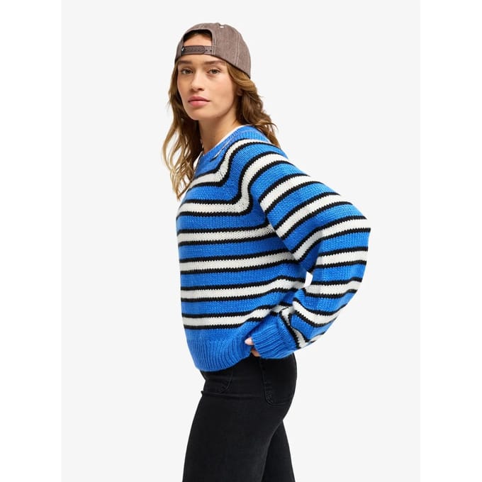 Roxy One In School Trui Blauw S Vrouw