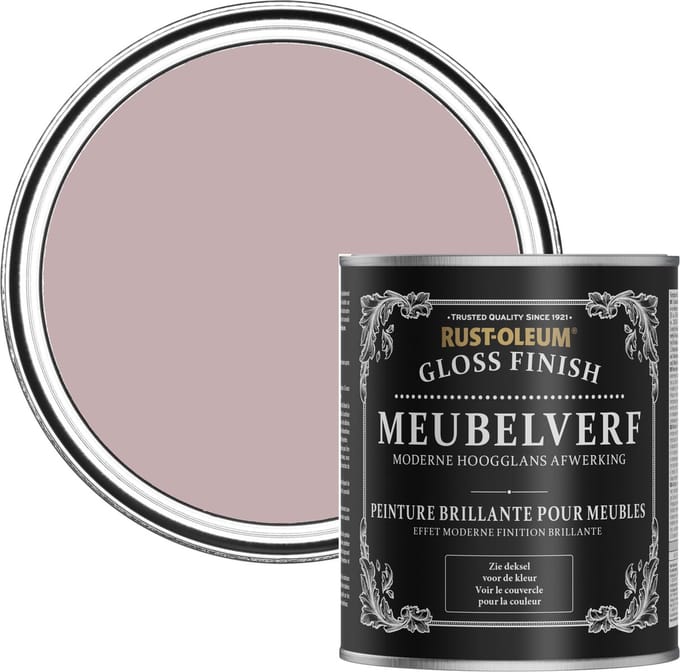 Rust-Oleum Roze Meubelverf Hoogglans - Subtiel Licht 750ml