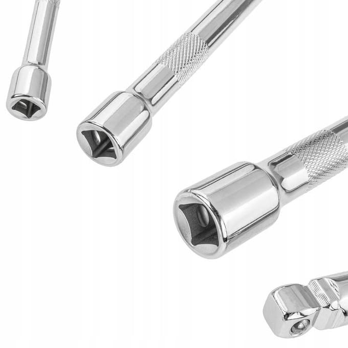 Verstelbare Dopverlengingen Set 1/4" 3/8" 1/2" Cr-V 9 Delig
