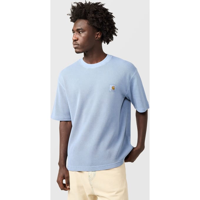 T-shirt met structuurpatroon model 'Nelson'