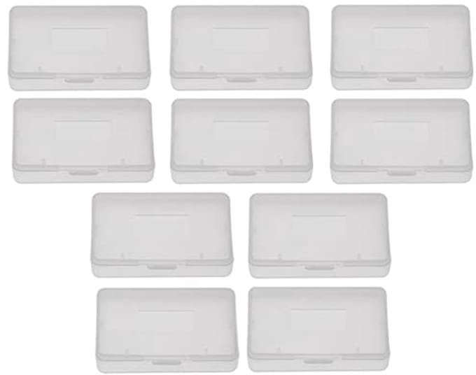 Dailygoods- Cartridge Case Transparant - Antislip - Compact - Bescherming - Lichtgewicht - Hoogwaardig ABS - Game Case