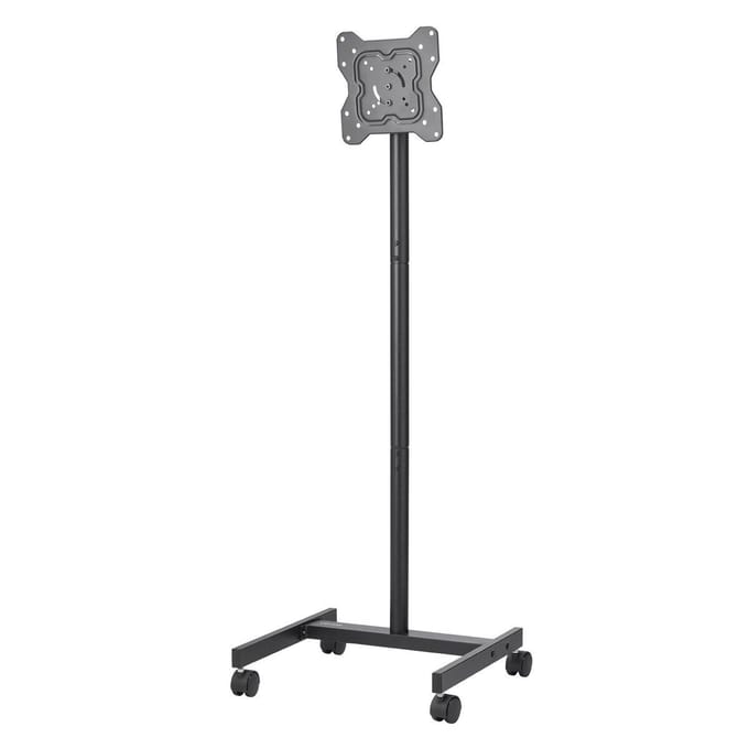 Verrijdbaar TV-standaard Mobiele TV-kar Ondersteunt tot 20 kg voor 17-55 inch Schermen