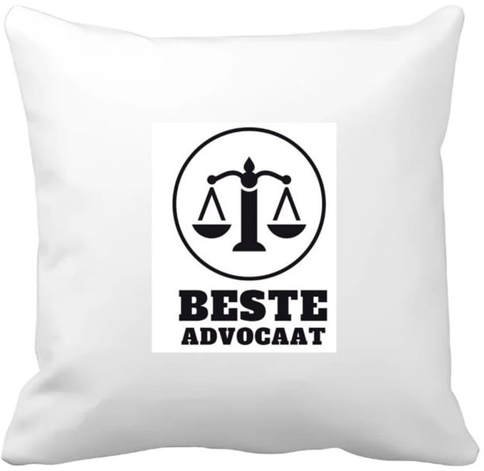 Akyol - beste advocaat Kussen hoes - Beste advocaat - collega - cadeau - 40 bij 40 cm