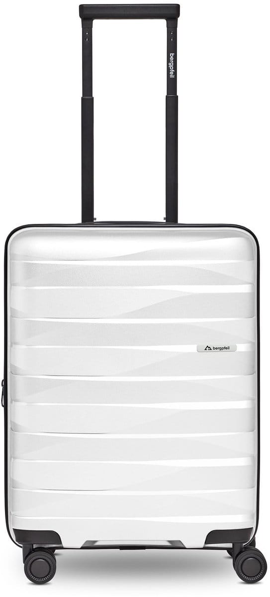 Bergpfeil trolley Travel Cabin Trolley Ice White Metallic wit 55cm
