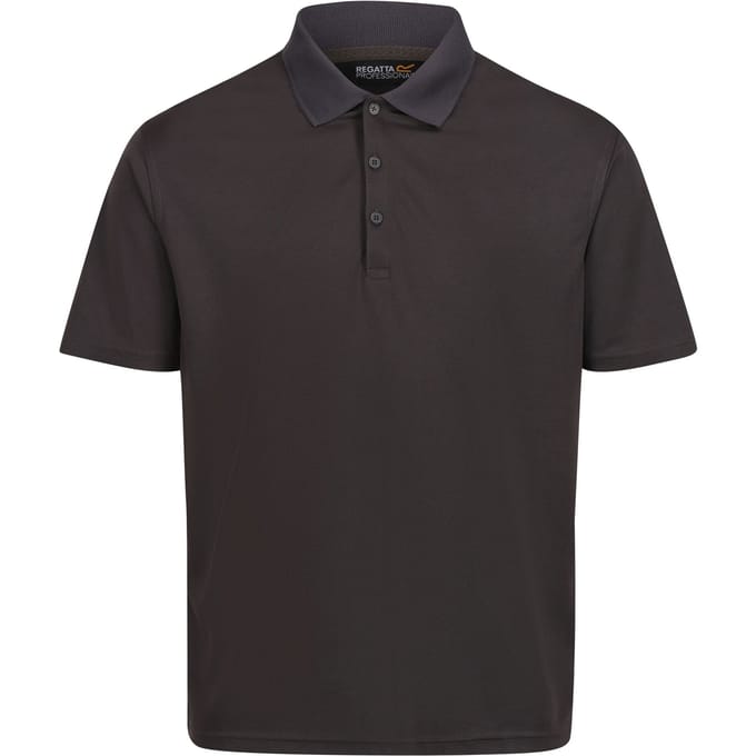 Regatta Heren Pro vochtafvoerend poloshirt (Afdichting Grijs)