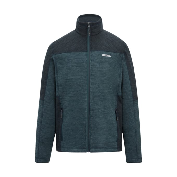 Regatta Heren Highton Fleece Midlayer met volledige rits (Nachthemel/Navy)