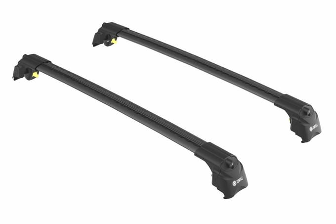 Dakdrager voor Chery TIGGO 7 2016-2019 Gesloten Dakrailing-Aluminium-Wingbar-Zwart-Merk Turtle