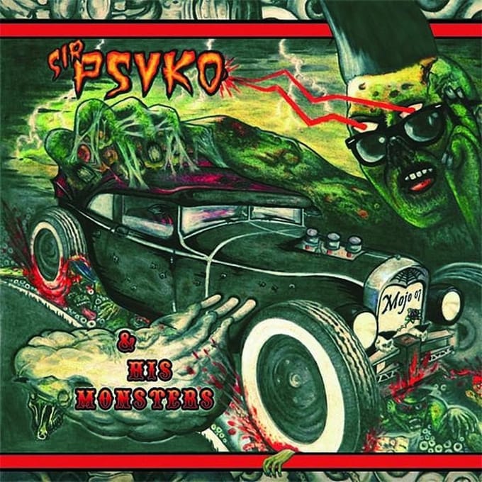 Sir Psyko & His Monsters - Zombie Rock (LP)