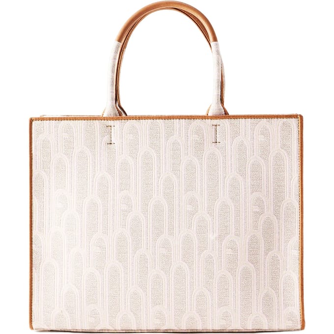 FURLA schoudertas shopper Opportunity Tote Toni Cotone Taupe