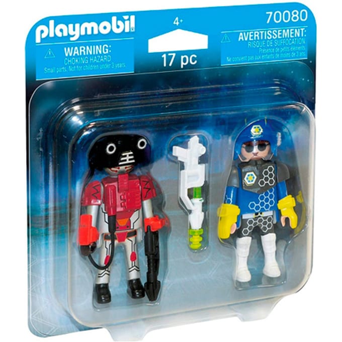 PLAYMOBIL  Ruimte agent en robot - 70080