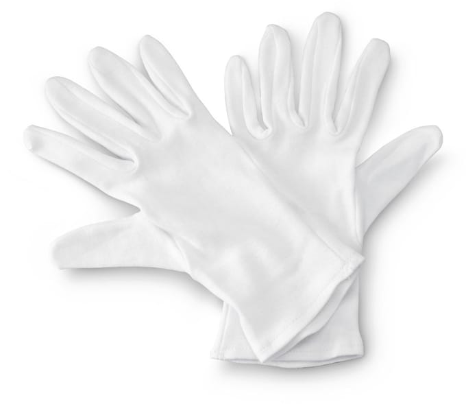 Hama Katoenen handschoenen, maat M, 1 paar, wit