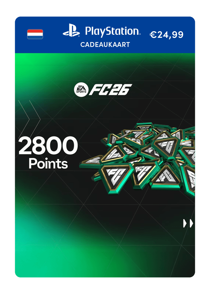 2.800 EA FC 26 Points (PSN Cadeaukaart)