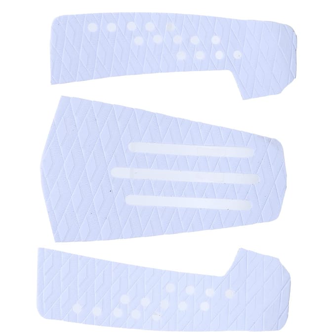 3 Stuks Surfplank Traction Pad Antislip Vochtbestendig Surf Deck Mat voor Skimboard Accessoires(Wit ) wit