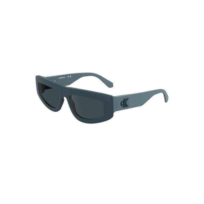 Calvin Klein Blue Bio-Based Stof Dames Zonnebril