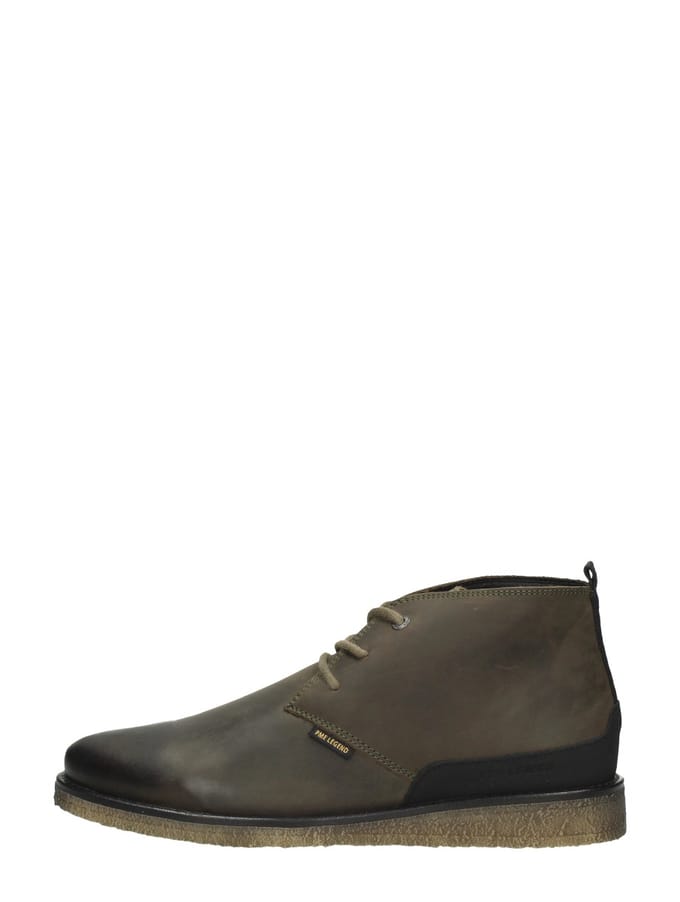 PME Legend Morauder Veterschoenen Hoog - Khaki - Maat 41