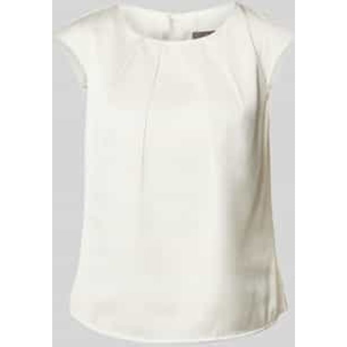 Blouseshirt met platte plooien