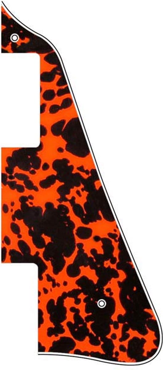 Boston LP-313-WCO pickguard, LP-model, standard, 3 ply, wildcat orange