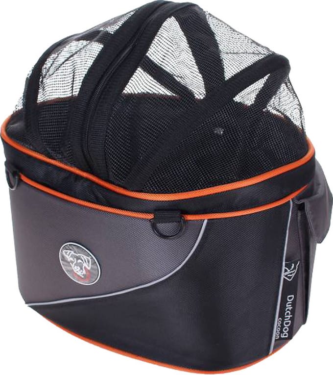 DoggyRide Cocoon - Draagtas - XXL - Anthraciet/Zwart