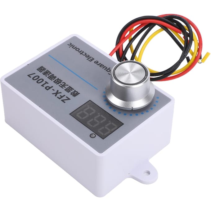 Contrôleur de Vitesse Température Moteur Électrique PWM AC 220V Puissance 500W Affichage Numérique Précision de Contrôle 1% Régulateur