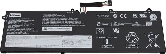 Lenovo 5B11F09737 Batterij - 71Wh - 4 cellen