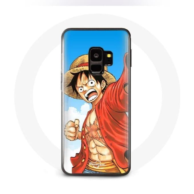 Case voor Samsung Galaxy S9 plus Manga Luffy Anime uit één stuk