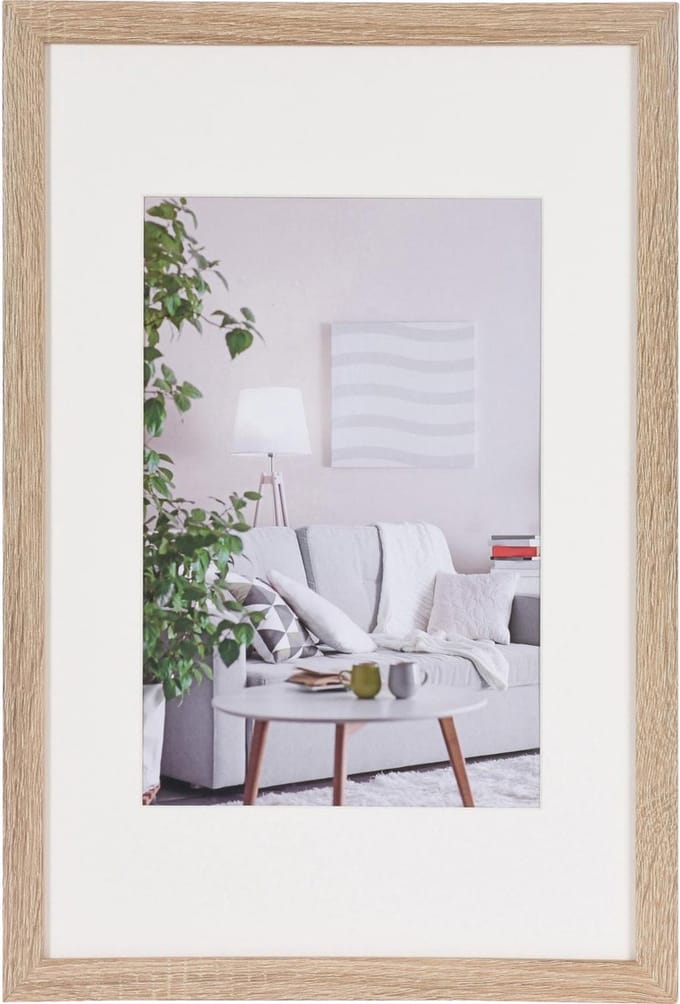 Fotolijst - Henzo - Modern - Fotomaat 30x45 cm - Lichtbruin