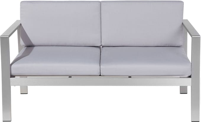 SALERNO - Tuinbank - Lichtgrijs - Aluminium
