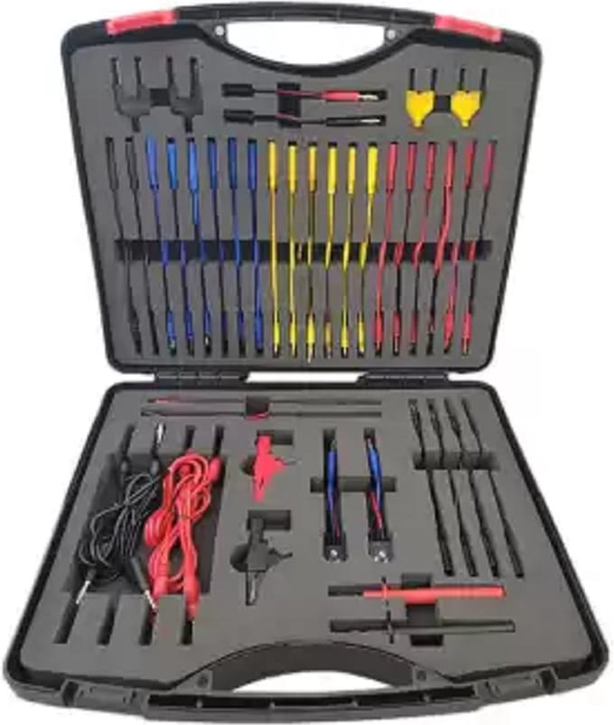 Meetkabel en sonde set 92-delig-Weber Tools-Voor professionele aanpassing van testapparatuur zoals multimeters