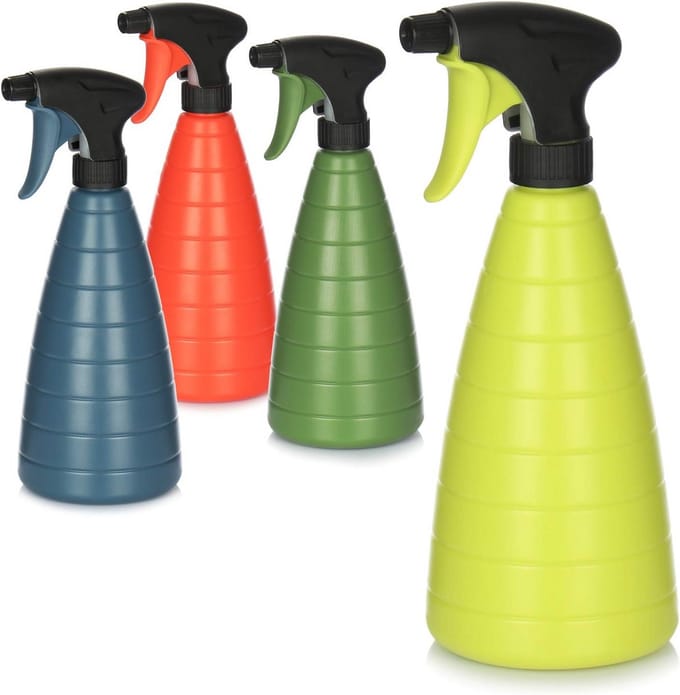4x Verstelbare Spuitfles voor Planten - Waterspuit & Verstuiver (760ml)